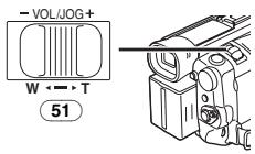 PANASONIC NV-GS24 - Lecture avec Levier volume/Jog - 1