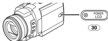 PANASONIC NV-GS24 - Pour augmenter la luminosité de tout l'écran à cristaux liquides (LCD) - 1