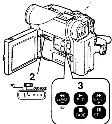 PANASONIC NV-GS1 - Enregistrer la voix (fonction enregistreur de voix) (NV-GS5 seulement) - 2