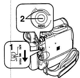 PANASONIC NV-GS1 - Balance des blancs - 1