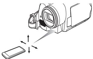 PANASONIC NV-GS230EG - ■ Portée d'utilisation de la télécommande - 1
