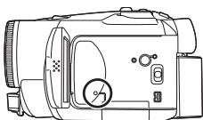 PANASONIC NV-GS230EG - Voyant d'accès de la carte - 1