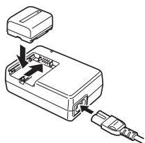 PANASONIC NV-GS230EG - Recharge de la batterie - 1