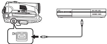 PANASONIC NV-GS60EG - Kopiëren naar DVD-recorder of videorecorder (Dubbing) - 2