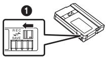 PANASONIC NV-GS60EG - Schutz vor unbeabsichtigtem Löschen - 1