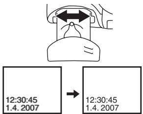12:30:45 1.4. 2007 → 12:30:45 1.4. 2007