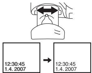 12:30:45 1.4. 2007 → 12:30:45 1.4. 2007