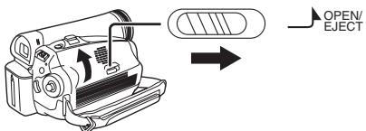 PANASONIC NV-GS60EG - Inserimento/rimozione di una cassetta - 1