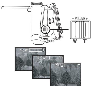 PANASONIC NV-GS60EG - Fonction zoom avant/arrière - 1