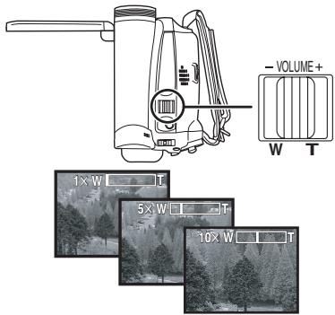 PANASONIC NV-GS60EG - Uso dello zoom - 1