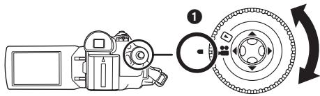 PANASONIC NV-GS60EG - Een functie selecteren - 1