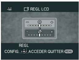 REGL LCD REGL CONFIG. ADD CEDER QUTTER MENU
