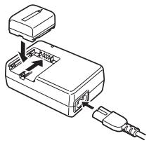 PANASONIC NV-GS60EG - Caricamento della batteria - 1
