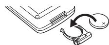PANASONIC PV-GS400 - Inserting a Button-type Battery - 2