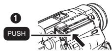 PANASONIC PV-GS400 - Inserting a Cassette - 3