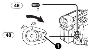 PANASONIC PV-GS400 - How to Turn on the Power - 1