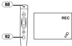 PANASONIC PV-GS400 - To Add a Sound while Recording - 1