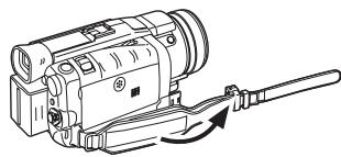 PANASONIC PV-GS400 - Detach the end of the Grip Belt. - 1