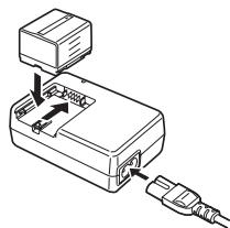 PANASONIC PV-GS400 - Using the Battery - 1
