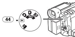 PANASONIC PV-GS400 - Playing Back a Tape - 2