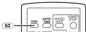 PANASONIC PV-GS400 - To Make the Indications Appear on the TV Screen - 1