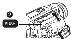 PANASONIC PV-GS400 - Colocacion del cassette - 2