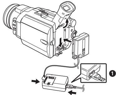 PANASONIC PV-GS400 - Using the AC Adaptor - 1