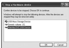 PANASONIC PV-GS400 - To disconnect USB Cable safely - 3