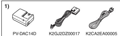 PANASONIC PV-GS400 - Standard Accessories - 1