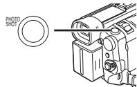PANASONIC PV-GS400 - Press the [PHOTO SHOT] Button 52 halfway. - 1
