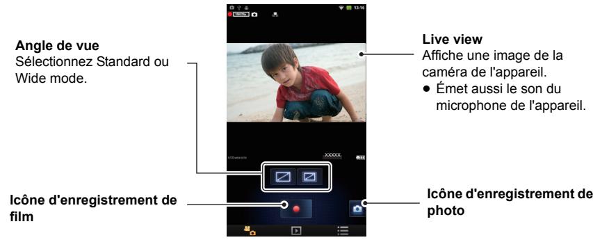 PANASONIC HX-A100 - Enregistrement - 1