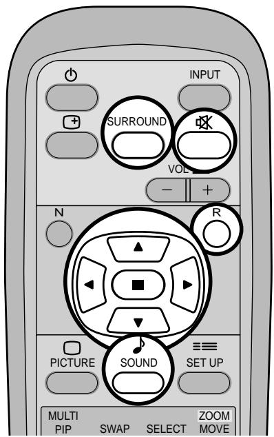 PANASONIC TH-42PHD6EX - Réglages des sons - 2