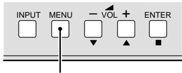 PANASONIC TH-42PHD6EX - Affichage des menus sur l'écran avec la télécommande - 4