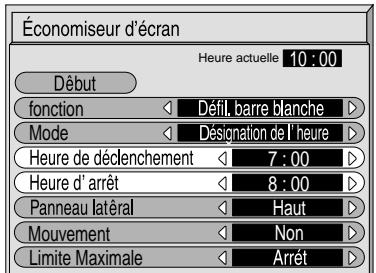 PANASONIC TH-42PHD6EX - Affichage des menus sur l'écran avec la télécommande - 24