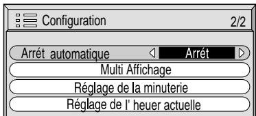 PANASONIC TH-42PHD6EX - Affichage des menus sur l'écran avec la télécommande - 10