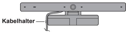 PANASONIC TY-CC20W - ■ Bei der Installation der Kamera auf dem Fernseher - 2