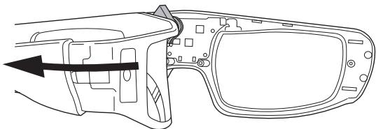 PANASONIC TY-ER3D4ME - Entfern der Batterie - 3