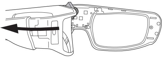 PANASONIC TY-ER3D4ME - De batterij verwijderen - 3