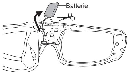 PANASONIC TY-ER3D4ME - Entfern der Batterie - 4