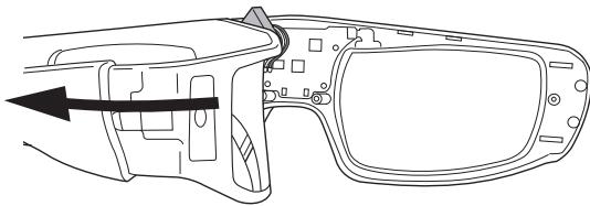 PANASONIC TY-ER3D4SE - ■ Comment retirer la batterie - 2