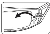 PANASONIC TY-ER3D4SE - ■ Cómo extraer la pila - 1