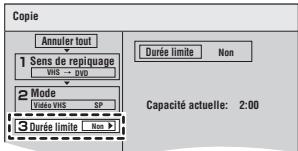 PANASONIC DMR-ES35V - Modification du réglage - 1