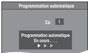 PANASONIC DMR-ES35V - Appuyer sur [ENTER] pour lancer la syntonisation automatique sur raccordement au secteur. - 1