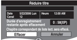 PANASONIC DMR-ES35V - Appuyer sur [ENTER] au début et à la fin de la section à effacer. - 2