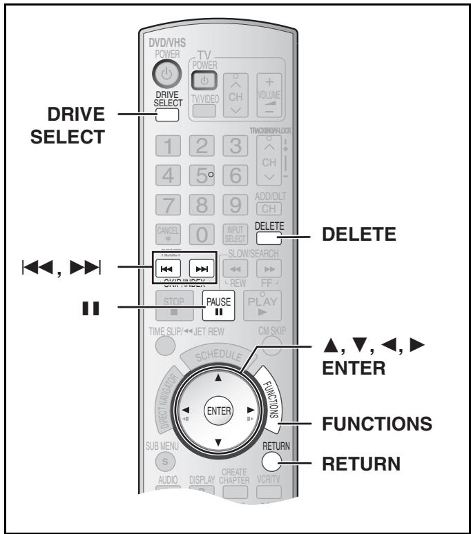 PANASONIC DMR-ES35V - Effacement des phrases sauvegardées - 2