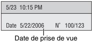 PANASONIC DMR-ES35V - Affichage des propriétés de la photo - 1