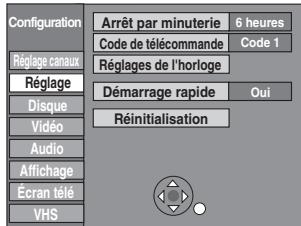 PANASONIC DMR-ES35V - Réglage horloge manuel - 1