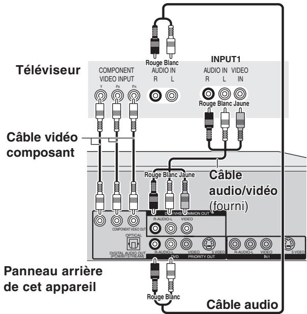 PANASONIC DMR-ES35V - Prises de sortie component VIDEO OUT - 1