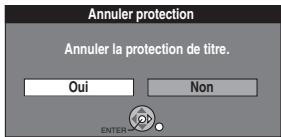 PANASONIC DMR-ES35V - Choisir "oui" à l'aide de [▲], puis appuyer sur [ENTER]. - 4