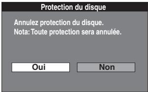 PANASONIC DMR-ES35V - Choisir "oui" à l'aide de [4], puis appuyer sur [ENTER]. - 3